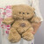 杰纳森豪伟达萌帮堡仔熊公仔玩偶毛绒玩具可爱女生喜欢礼物 熊 中号全长约40厘-米