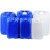 ABDT厚塑料桶化工储水桶10202530L升kg公斤食品级堆码桶废液方形 25L蓝色厚
