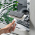 庄太太 酒店保洁浴室镜子刮水器窗户墙面瓷砖清洁刷 洗刮两用清洁刷ZTT0578