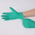 一次性芦荟乳胶手套一次性手套美容清洁劳保无粉乳胶手套 芦荟乳胶手套S(100只装)