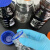 蜀牛蓝盖瓶玻璃试剂瓶生化取样采样瓶实验室耗材中性料 透明 1000ml