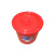 珠塑（ZHUSH）塑料提水桶 加厚耐用圆形收纳桶清洁洗衣桶大容量水桶 珠江桶带盖 22L