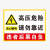 希万辉 警示牌工地建筑标识牌全套提示标志牌工程标语制做 禁止酒后上岗 40x50cm