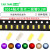 白光3014贴片LED灯 高亮发光二极管LED 红/绿/黄/蓝/冷白暖白光 白光(50个）