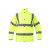 博迪嘉 CN032雨衣套装反光透气雨衣防寒服工作服荧光黄色 S码 1套装
