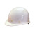 普达 BG-6013 骑行头盔工地建筑电力施工防砸抗冲击盔式玻璃钢安全帽 白