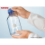 Schott Duran蓝盖试剂瓶透明玻璃瓶有刻度德国产耐高温可 1000ML+GL45蓝盖及倾倒环