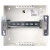 施耐德（Schneider）配电箱 天朗系列暗装金属门 强电配线箱白色 金属盖 单排8回路