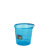 手提家用水桶塑料水桶大号学生洗衣桶洗澡小桶储水洗车桶子泡脚桶 墨竹绿16L