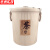 京洲实邦【小号咖啡色带球管】塑料茶渣过滤垃圾桶ZJ-0318