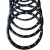 球墨铸铁管专用国标止脱防滑橡胶密封胶圈防滑齿不锈钢球墨管胶圈 DN200