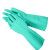 厚创 耐酸碱耐油蓝丁氰工业手套丁腈耐油手套耐溶剂橡胶手套每副独立包装 8#