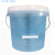 量桶大容量带刻度塑料量杯10L20升5L3计量桶带盖84液配比容器 3L透明桶机打刻度-特厚带盖