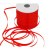 美识映棠槿瑰丝带绳红绳吊牌拉旗绳结婚红色绳子吊旗挂绳装饰红丝带书 1.5厘米宽 中国红90米
