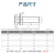 麦锐欧 201不锈钢十字槽外六角螺丝带垫片弹垫组合螺丝 100套 M3*14*6