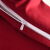 多喜爱轻奢纯色四件套大红色婚庆 刺绣款床单被套水洗棉磨毛床品 中国红 单被套200*230cm