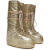 MOON BOOT 618女士图形GLITTER靴子 gold 35 EU