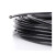 中部工品   包胶不锈钢丝绳 304不锈钢绳 黑色包塑包胶钢丝绳 单位：米 黑色包塑4mm（7*7） 