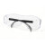 梅思安(MSA)安特-CAF防护眼镜10147394 透明防雾镜片 柔软镜架镜腿角度长度可调 +眼镜盒