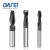 DAFEI50度2刃平底钨钢铣刀钨钢涂层键槽硬质合金铣刀CNC数控锣刀2.5*4*6*50