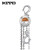 KITO 手拉葫芦 环链葫芦垂直吊装起重工具 倒链手动葫芦 轻量型CX003 0.25T2.5M  200321