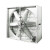 定制负压风机工业排风扇养殖场工厂大功率抽风机强力排气扇换气扇 400型380V/升级加厚款