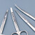 赫思迪格 JG-287 实验用剪刀 不锈钢剪 多功能绷带剪手术剪 组织弯圆14cm