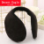 隔音耳套睡觉专用耳罩可侧睡 睡眠用的防噪音保暖护耳朵防冻耳 黑色+藏青