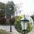 户外防水3米3.5米小区别墅超亮led路灯高杆景观草坪灯定制 款式二灯杆加厚