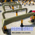 加油站防撞柱U型M型弧形防撞护栏车位隔离桩警示柱道路防护栏 弧形M114*1500*600*3.0