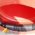 m塑料路锥反光锥提环雪糕桶50cm安全路障警示柱圆锥筒交通设施 红白链条(3米)