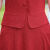 NRDCZ女儿结婚妈妈穿的时尚款衣服夏天装季假两件短袖连衣裙40岁中年女 红色 XL