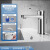 恒洁恒洁面盆水龙头浴室柜冷热双控抽拉可升降卫生间龙头927-115系列 HMF900-111 基础款