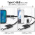 Tialstp适用vivo手机otg转接头x60x50s7s6z6连接U盘x27下载歌x30转换器 黑色-OTG转换器二合一(安卓/TYPEC)