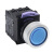 TAYEE（天逸）蓝色带灯自锁按钮一常开一常闭LA42(V)SPSD-11/DC/AC12V/S