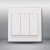 人民电Q 家用墙壁开关R86H型白色插座面板暗装高品质 量大可优惠 门铃开关