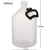 RICH LAB GL45塑料瓶标准口试剂瓶250/1000ml广口瓶PP取样瓶VITLAB进口 GL45 5000ml PP塑料瓶 带把手