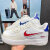 耐克（NIKE）女鞋2024夏季新款Air Force 1空军一号板鞋大童运动鞋休闲鞋 HF5744-146红蓝鸳鸯钩 37.5