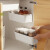 厨房壁挂式收纳盒免打孔橱柜下水槽抽屉式储物盒子杂物整理 白色 整理 白色