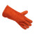  威特仕 10-2101-L 锈橙色斜拇指款牛皮耐磨隔热阻燃防烫防飞溅焊接手套*1副