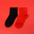 可代尔春节新年红色棉袜龙年本命年结婚富贵舒适透气踩小人袜子围巾礼盒 红色3+黑色3+围巾1 40-44