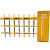 定制道闸杆栅栏杆双层八角停车杆铝合金停车场小区门卫升降栏车挡 海康栅栏(红白/黄黑)5米