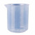 纳仕徳 SY5019加厚带刻度塑料烧杯无柄烧杯塑料量杯烘焙工具pp材质500ml（2个）