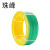 珠峰国标电线电缆ZR-BV1.5平方450/750V黄绿双色单芯单股铜芯阻燃家装硬线100米