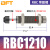 贝傅特 RB/RBC油压缓冲器 气缸弹簧液压可调节阻尼减震器机械手稳压配件 RBC1210/带缓冲帽 
