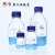 玻璃蓝盖试剂瓶GL45丝口瓶GL80广口高硼硅密封瓶棕色 蓝盖瓶 高硼硅透明2000ml