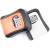 赫思迪格 JG-1403 密码钥匙盒 大门猫眼壁挂式金属密码盒子 装修钥匙盒密码锁 黑色