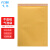 飞尔（FLYER）黄色牛皮纸气泡袋 物流包装袋泡沫袋 加厚防水信封袋【32×42+4cm 一箱80个】