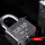 工品星 GPX-S通开挂锁通用锁具大门锁宿舍柜子锁独立型30短梁配4把钥匙