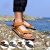 TEVAoriginal余文乐2023夏款男鞋平底户外沙滩鞋凉鞋1008654 1010318-BLACK 现货 鞋面真皮， 42=270mm